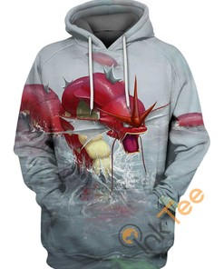 Red Gyarados Hoodie 3D