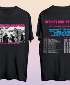 Red Hot Chili Peppers 2022 Global Stadium Tour Shirt