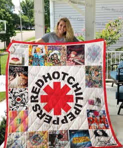 Red Hot Chili Peppers Albums Cover Poster Quilt Blanket Bedding Set