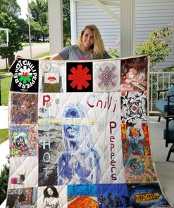 Red Hot Chili Peppers Albums Quilt Blanket Bedding Set For Fans