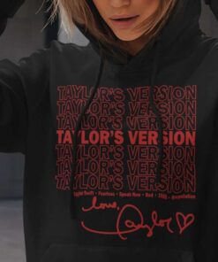 Red Taylor'S Version Unisex Sweatshirt