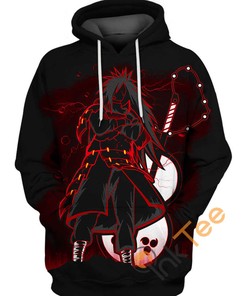 Red Uchiha Madara Hoodie 3D