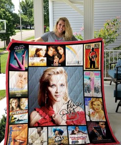 Reese Witherspoon Quilt Blanket Bedding Set for Home Décor