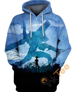 Rei Blue Evangelion Hoodie 3D