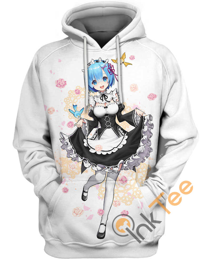 Rem Maid Hoodie 3D