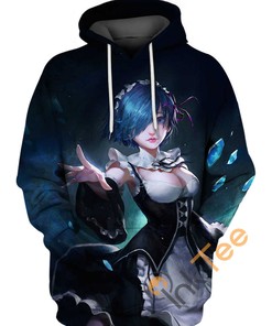 Rem The Maid Hoodie 3D