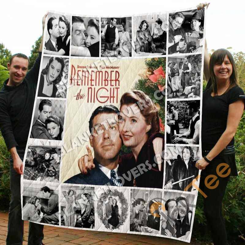 Remember The Night Quilt Blanket Bedding Set