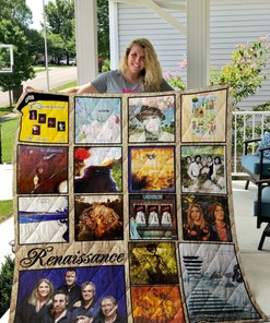 Renaissance Albums Quilt Blanket Bedding Set New
