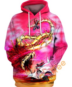 Renji Abarai Bleach Hoodie 3D
