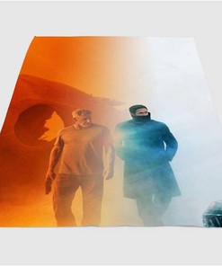 Replicant Generation Blade Runner 2049 Sherpa Fleece Blanket Gifts for Family, for Couple