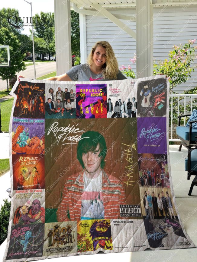 Republic Of Loose Albums Quilt Blanket Bedding Set For Fans