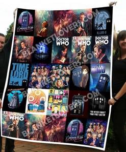 Retro Doctor Who Great Quilt Blanket Bedding Set