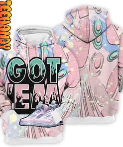 Retro Easter Got Em Shoes 3D Hoodie