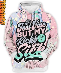 Retro Easter Kicks Are Sick 3D Hoodie