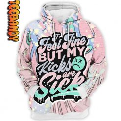 Retro Easter Kicks Are Sick 3D Hoodie - Image 2