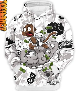 Retro High OG Stage Haze Monkey Tommy Fly Hoodie