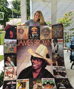 Retro James Brown For Fans Ver Collection Quilt Blanket Bedding Set