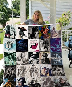 Retro John Lee Hooker Collection Collected Quilt Blanket Bedding Set