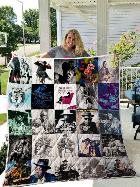 Retro John Lee Hooker Collection Collected Quilt Blanket Bedding Set