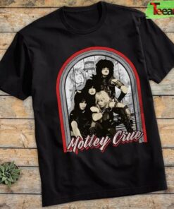 Retro Motley Crue Rock Band T-Shirt