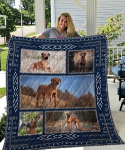 Rhodesian Ridgeback Quilt Blanket Bedding Set for Home Décor