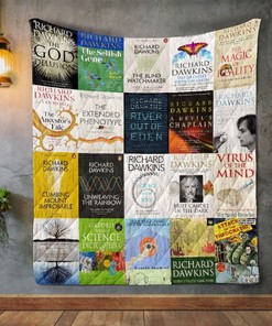 Richard Dawkins Books Quilt Blanket Bedding Set