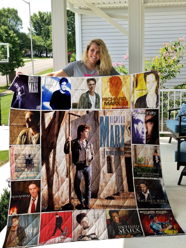 Richard Marx Quilt Blanket Bedding Set for Home Décor