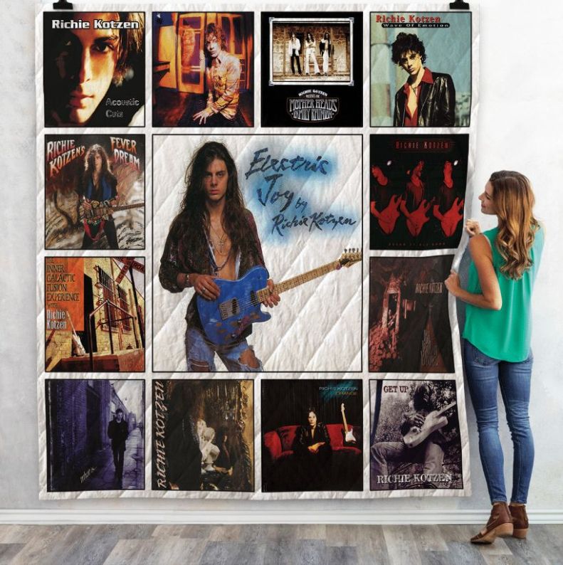 Richie Kotzen Quilt Blanket Bedding Set for Home Décor