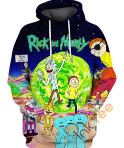 Rick And Morty Series Hoodie 3D