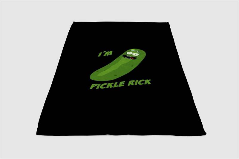 Rick And Morty Zedge Backgrounds Sherpa Fleece Blanket Gifts for Family, for Couple