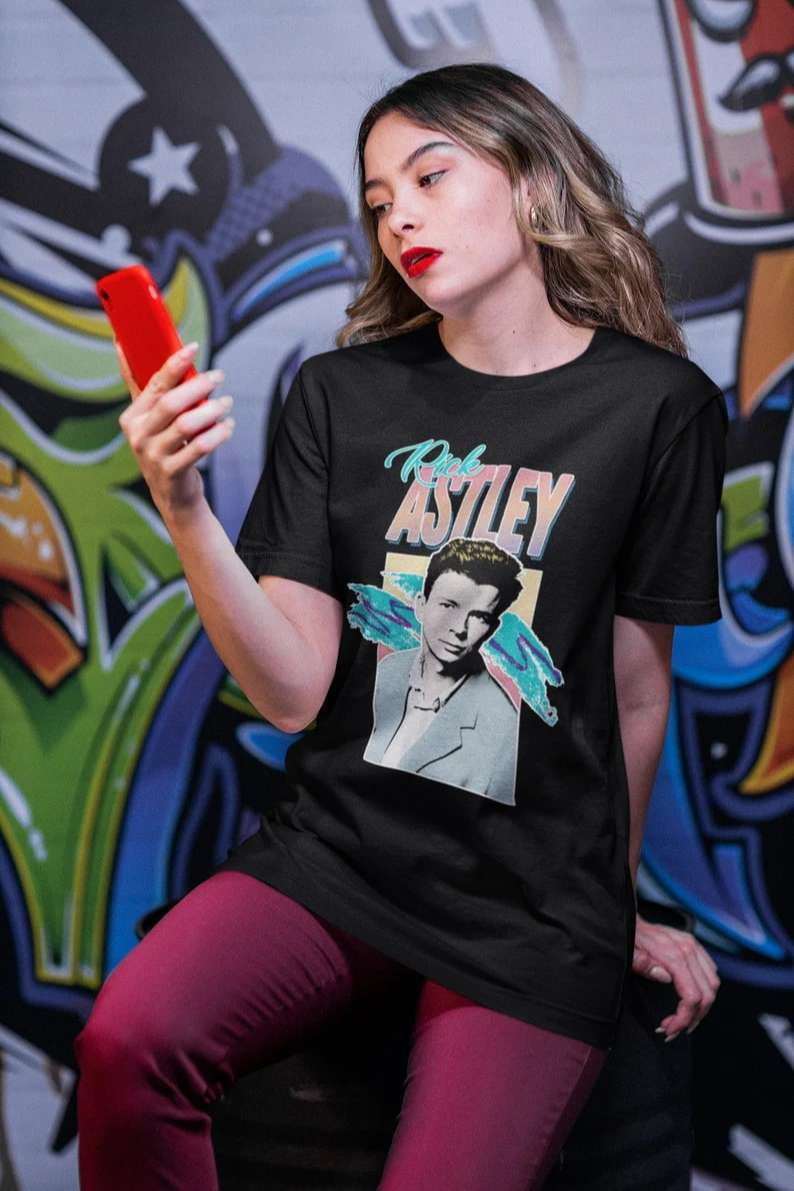 Rick Astley 80S Aesthetic T-Shirt