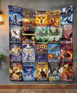 Rick Riordan Book Series Themed Quilt Set