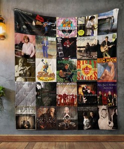 Ricky Skaggs Album Covers Quilt Blanket Bedding Set