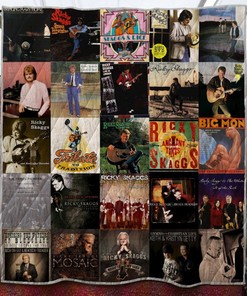 Ricky Skaggs Quilt Blanket Bedding Set for Home Décor