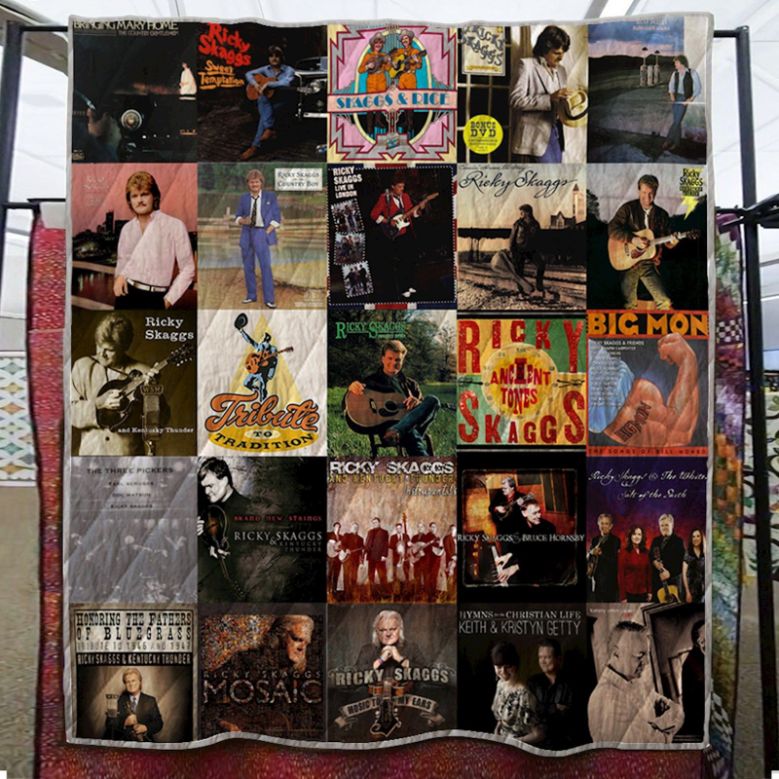 Ricky Skaggs Quilt Blanket Bedding Set for Home Décor