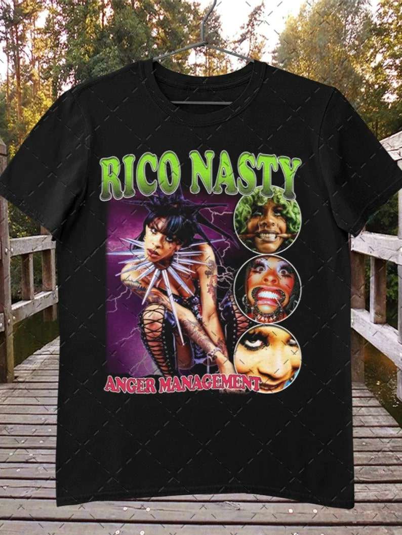 Rico Nasty Vintage Inspired 90'S Rap Unisex T-Shirt