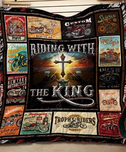 Riding With The King Quilt Blanket Bedding Set Great Customized Blanket Gifts For Birthday Christmas Thanksgiving