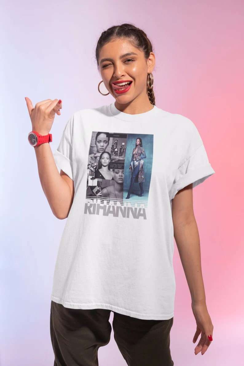 Rihanna Poster Merch T-Shirt