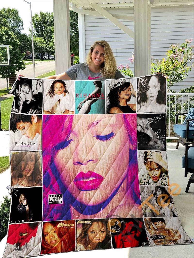 Rihanna Quilt Blanket Bedding Set