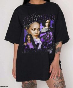 Rihanna Vintage 90'S Hip Hop Rap Tour T-Shirt