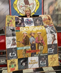 Rio Bravo Quilt Blanket Bedding Set For Fans for Home Décor