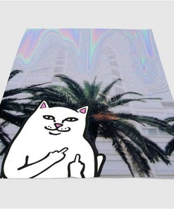 Rip And Dip Aesthetic Sherpa Fleece Blanket Gifts for Family, for Couple