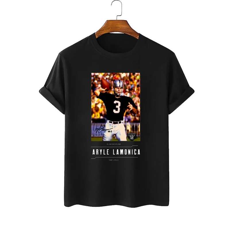 Rip Daryle Lamonica 1941 2022 Las Vegas Raiders Nfl T-Shirt