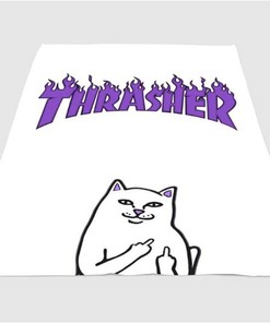 Rip N Dip Thrasher Sherpa Fleece Blanket Gifts for Family, for Couple