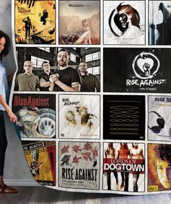 Rise Against Albums Quilt Blanket Bedding Set for Home Décor