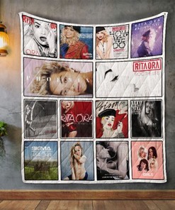 Rita Ora Album Covers Quilt Blanket Bedding Set