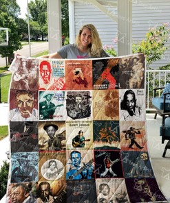 Robert Johnson Quilt Blanket Bedding Set for Home Décor