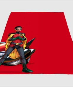 Robin Couple Batman Sherpa Fleece Blanket Gifts for Family, for Couple