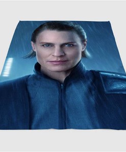 Robin Wright Blade Runner 2049 Sherpa Fleece Blanket Gifts for Family, for Couple