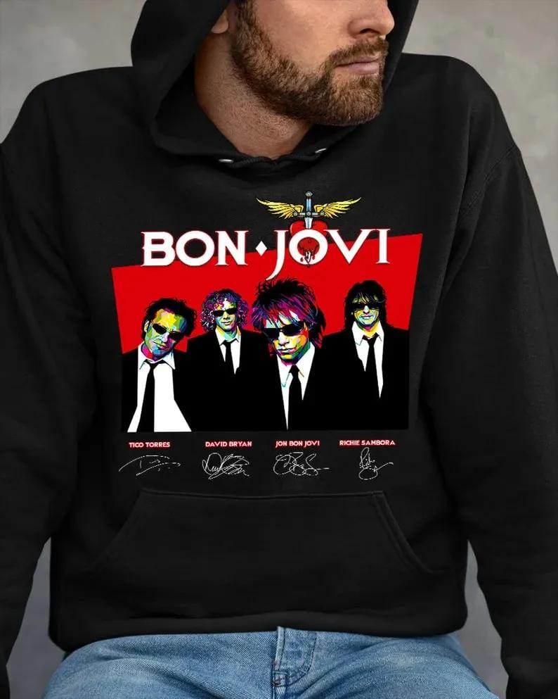 Rock Band Bon Jovi Vintage Style T-Shirt